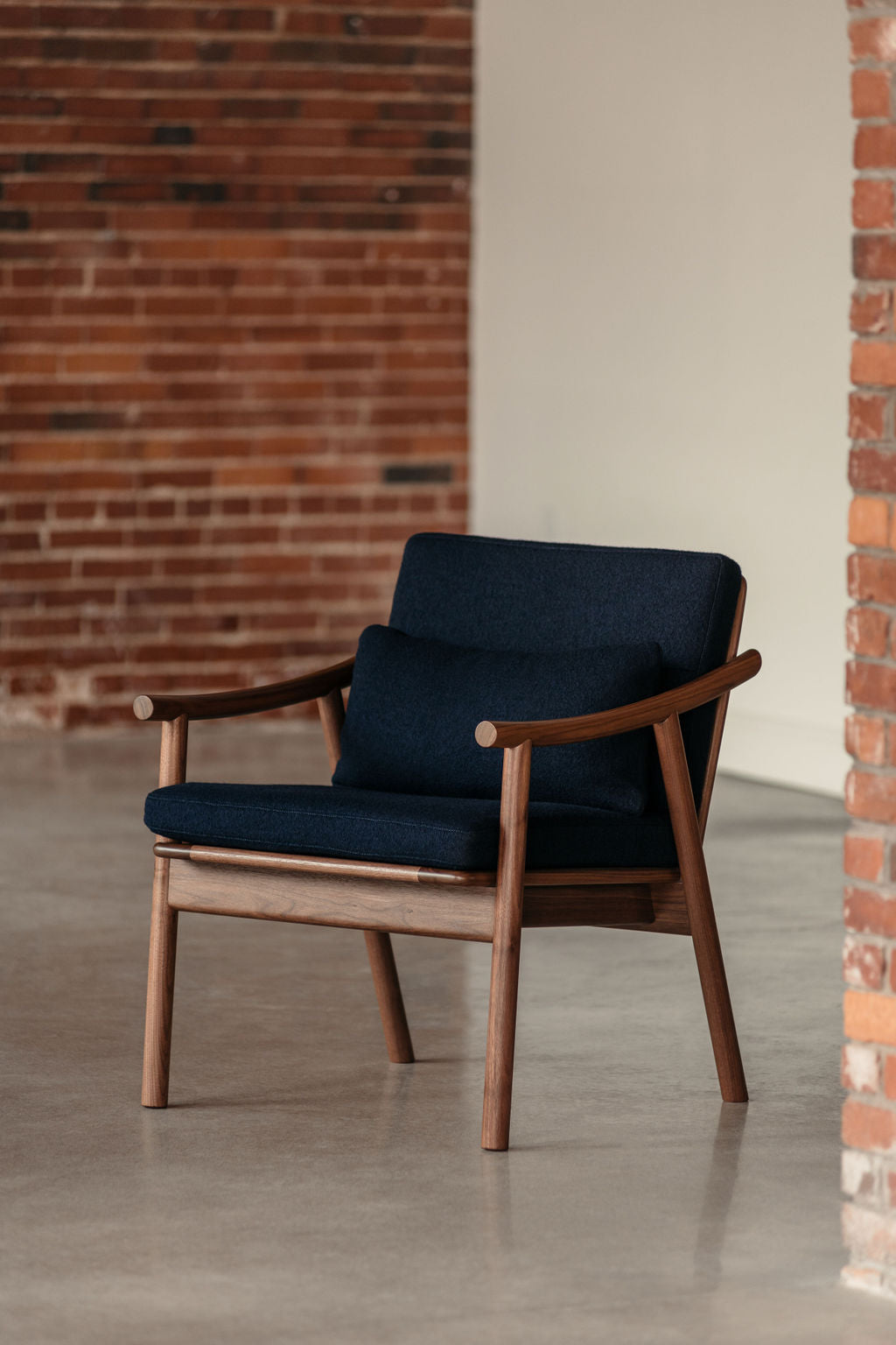 Fauteuil Nautilus - Noyer