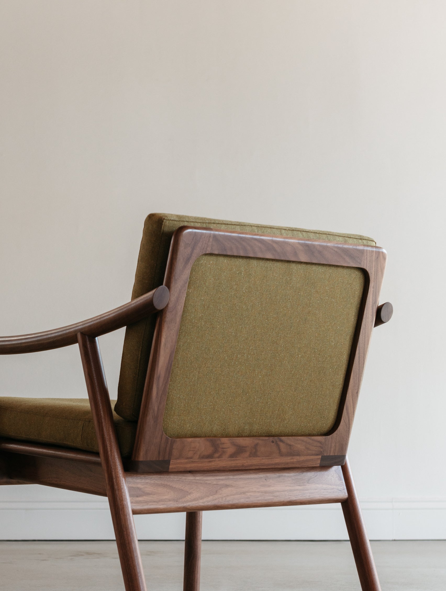 Fauteuil Nautilus - Noyer