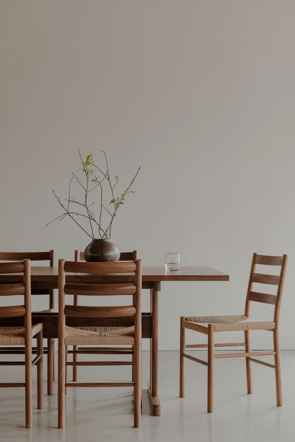 Table à manger Knox - Noyer