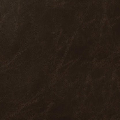 Tabourets de bar sans accoudoirs Michelle, hauteur standard, bicolore marron et noir (lot de 2)