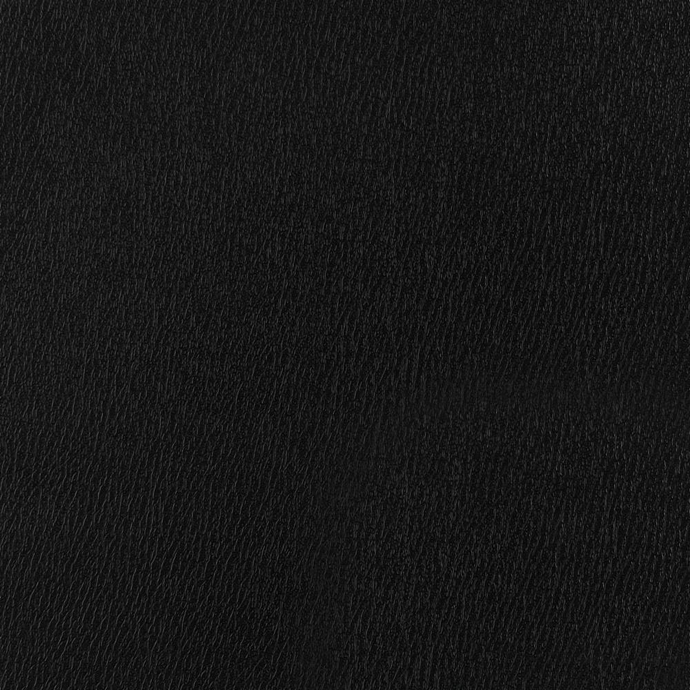 Tabourets de bar Bidwell 29 sans dossier, rembourrés, réglables, noir et chrome (lot de 2)