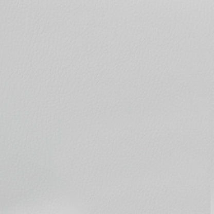 Tabourets de bar réglables et rembourrés Bianca, blanc et chrome (lot de 2)