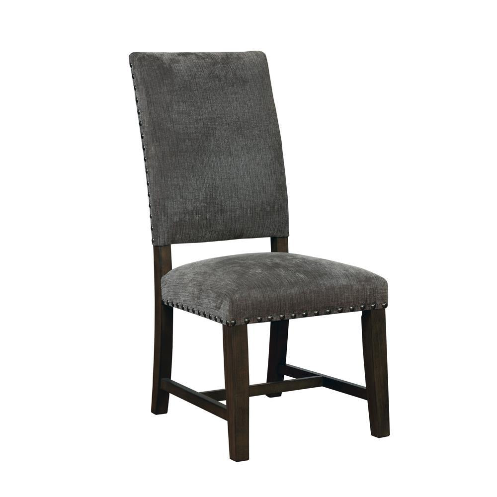 Chaises de salle à manger rembourrées Twain, beige (lot de 2)