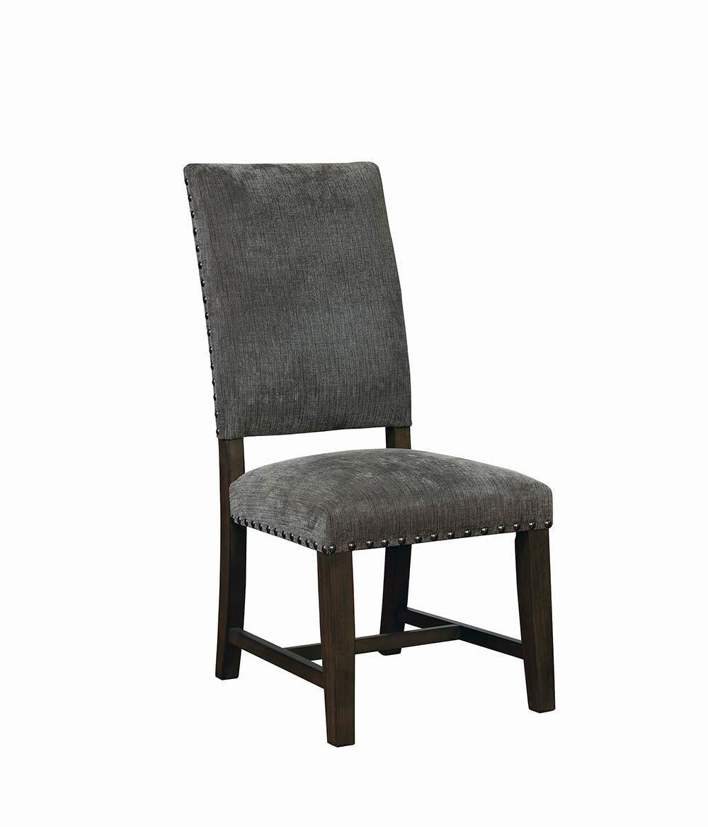 Chaises de salle à manger rembourrées Twain, beige (lot de 2)