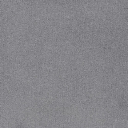 Tabouret à dossier bas rembourré Comstock, gris et doré