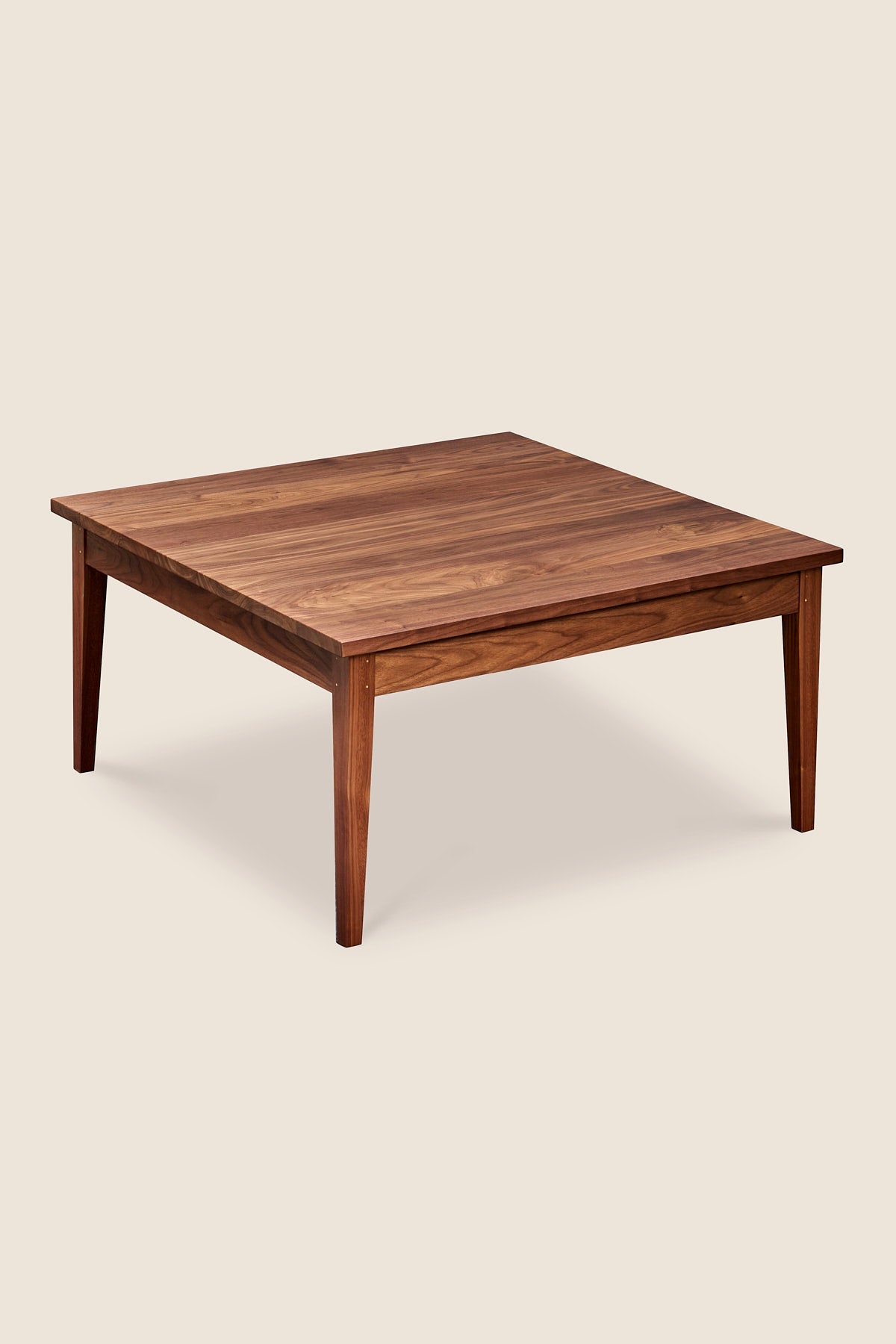 Table basse carrée Shaker Heirloom - Noyer