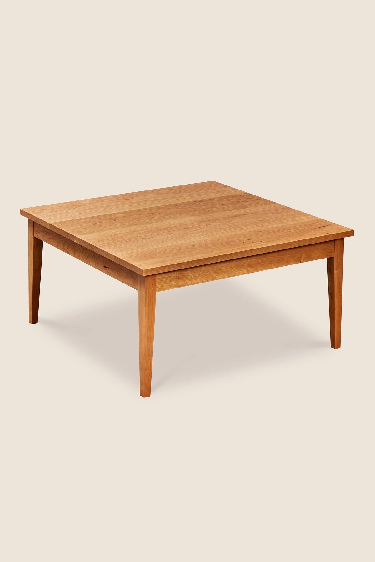 Table basse carrée Shaker Heirloom - Cerisier