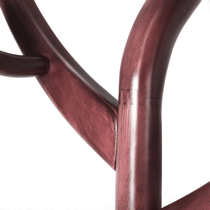 Porte-manteau sur pied en bois de caoutchouc imitation branche d'arbre avec 8 crochets - 62,2 cm L x 179,5 cm H