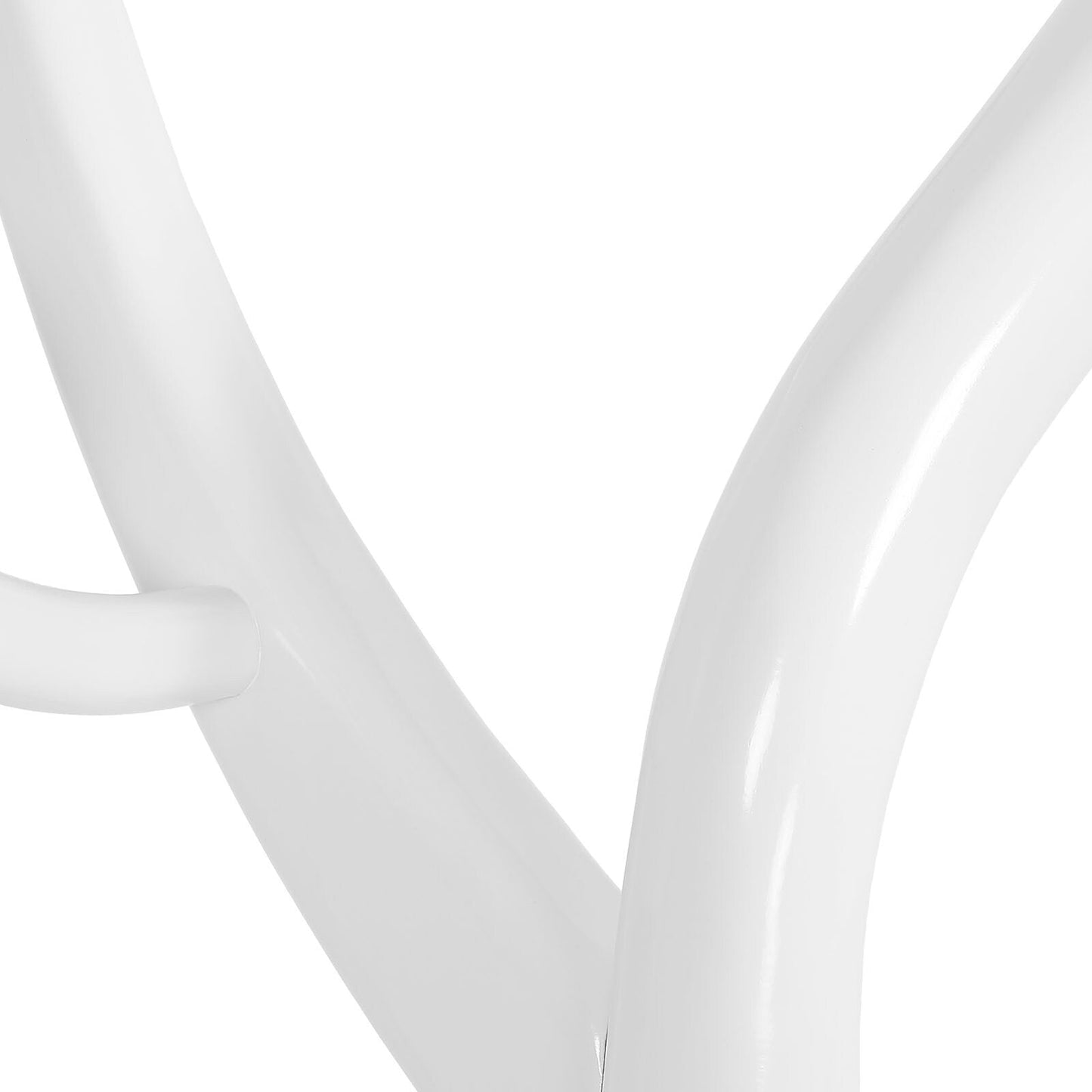 Porte-manteau sur pied en bois de caoutchouc imitation branche d'arbre avec 8 crochets - 62,2 cm L x 179,5 cm H