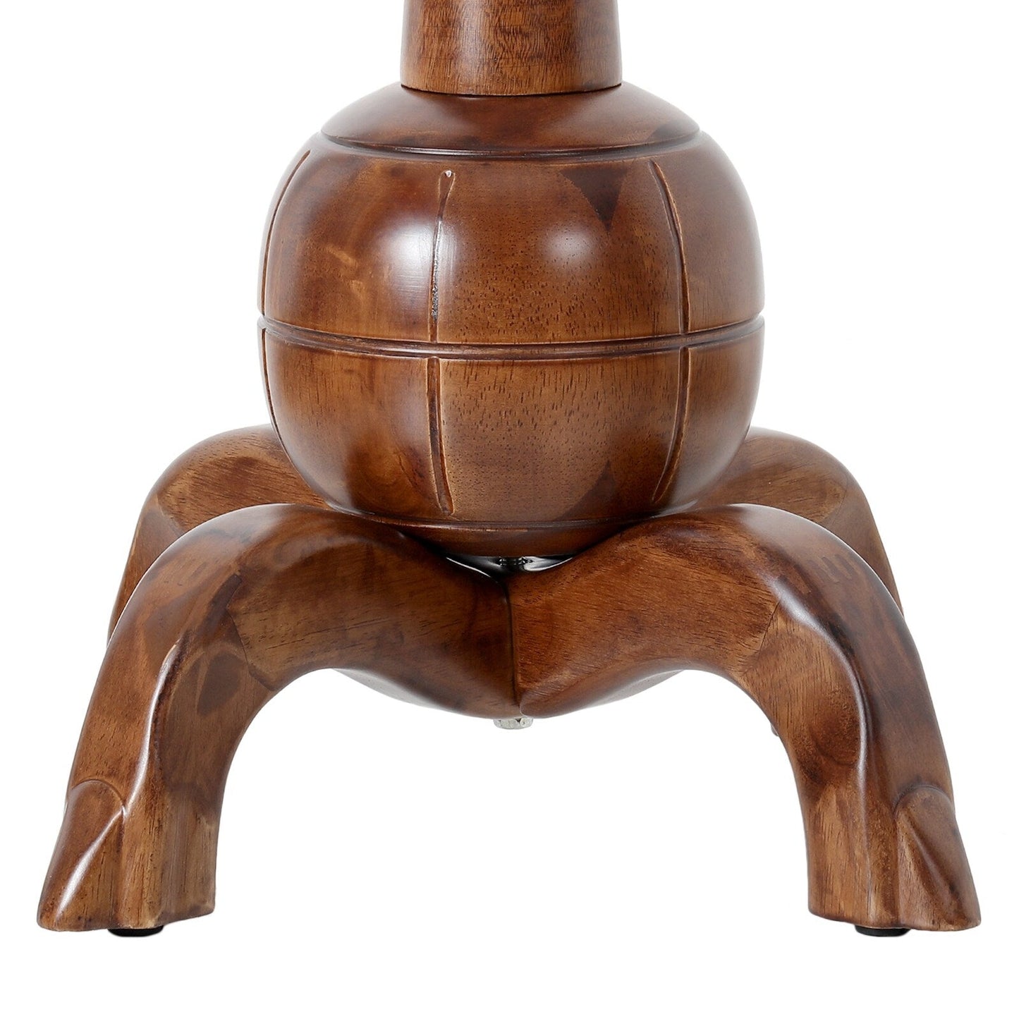 Porte-manteau sur pied en bois de caoutchouc imitation branche d'arbre avec 8 crochets - 62,2 cm L x 179,5 cm H