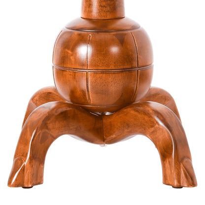 Porte-manteau sur pied en bois de caoutchouc imitation branche d'arbre avec 8 crochets - 62,2 cm L x 179,5 cm H