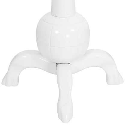 Porte-manteau sur pied en bois de caoutchouc imitation branche d'arbre avec 8 crochets - 62,2 cm L x 179,5 cm H