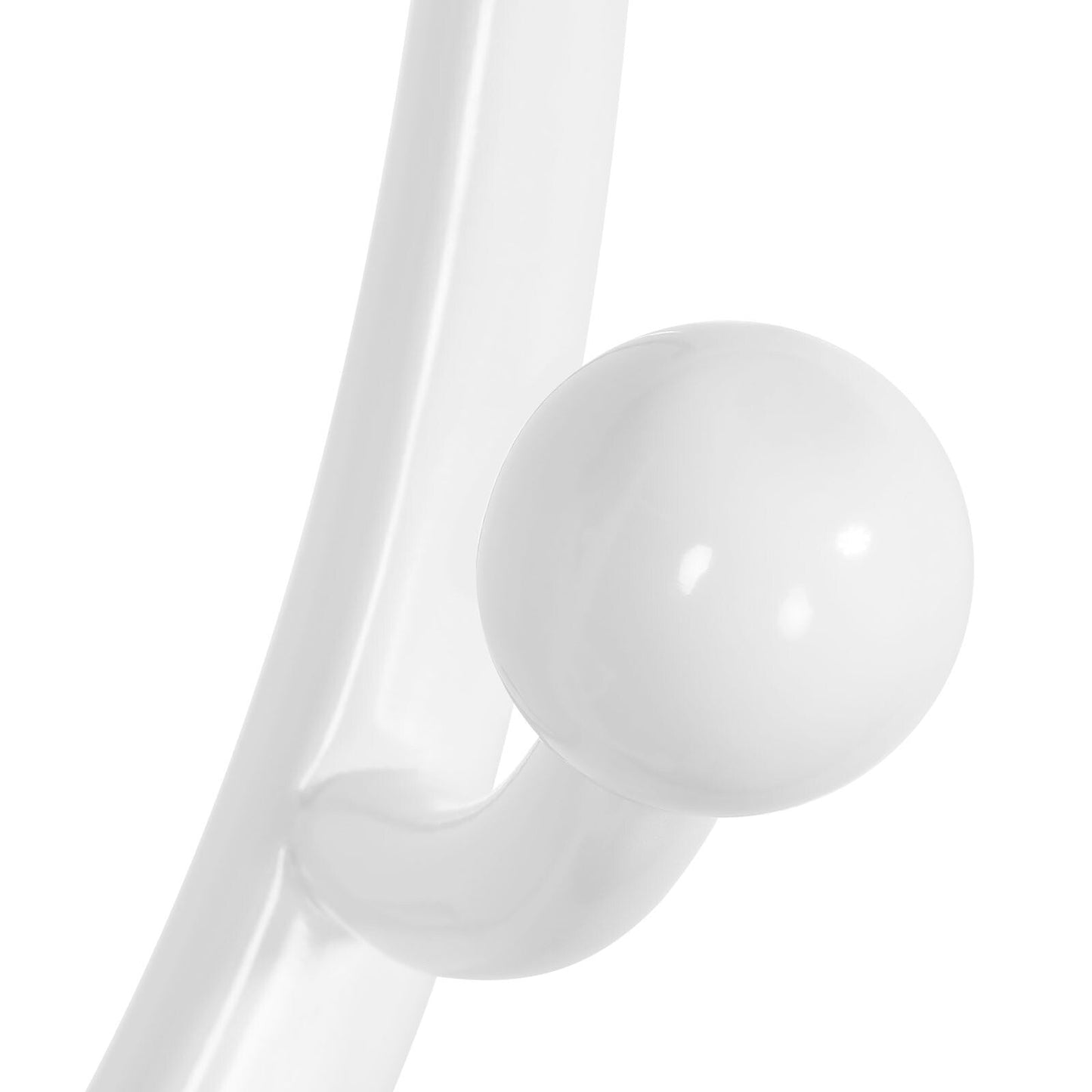 Porte-manteau sur pied en bois de caoutchouc imitation branche d'arbre avec 8 crochets - 62,2 cm L x 179,5 cm H