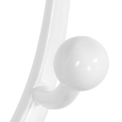 Porte-manteau sur pied en bois de caoutchouc imitation branche d'arbre avec 8 crochets - 62,2 cm L x 179,5 cm H