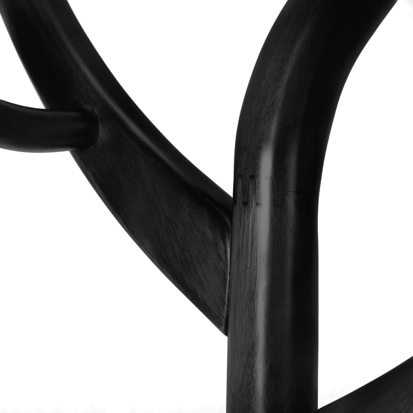 Porte-manteau sur pied en bois de caoutchouc imitation branche d'arbre avec 8 crochets - 62,2 cm L x 179,5 cm H