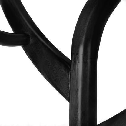 Porte-manteau sur pied en bois de caoutchouc imitation branche d'arbre avec 8 crochets - 62,2 cm L x 179,5 cm H