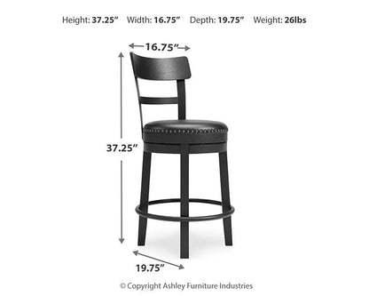 Tabouret de bar de hauteur comptoir Valebeck