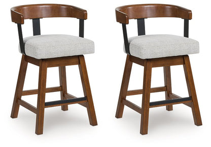 Tabouret de bar Ralene pour comptoir (lot de 2)