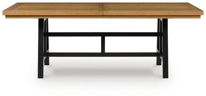Table de salle à manger extensible Galliden