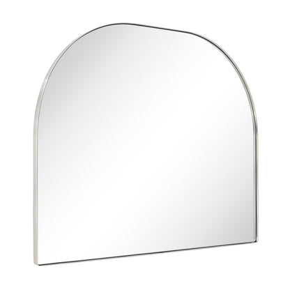 TEHOME Dezerae Grand miroir à arche pour cheminée, 102 cm (L) x 81 cm (H)