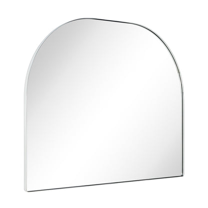 TEHOME Dezerae Grand miroir à arche pour cheminée, 102 cm (L) x 81 cm (H)