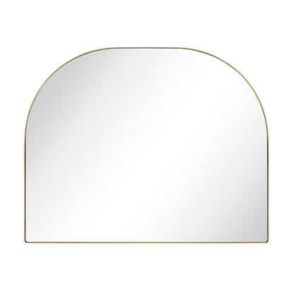 TEHOME Dezerae Grand miroir à arche pour cheminée, 102 cm (L) x 81 cm (H)