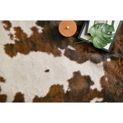 Tapis de sol imitation peau de vache Yosemite d'Alexander Home