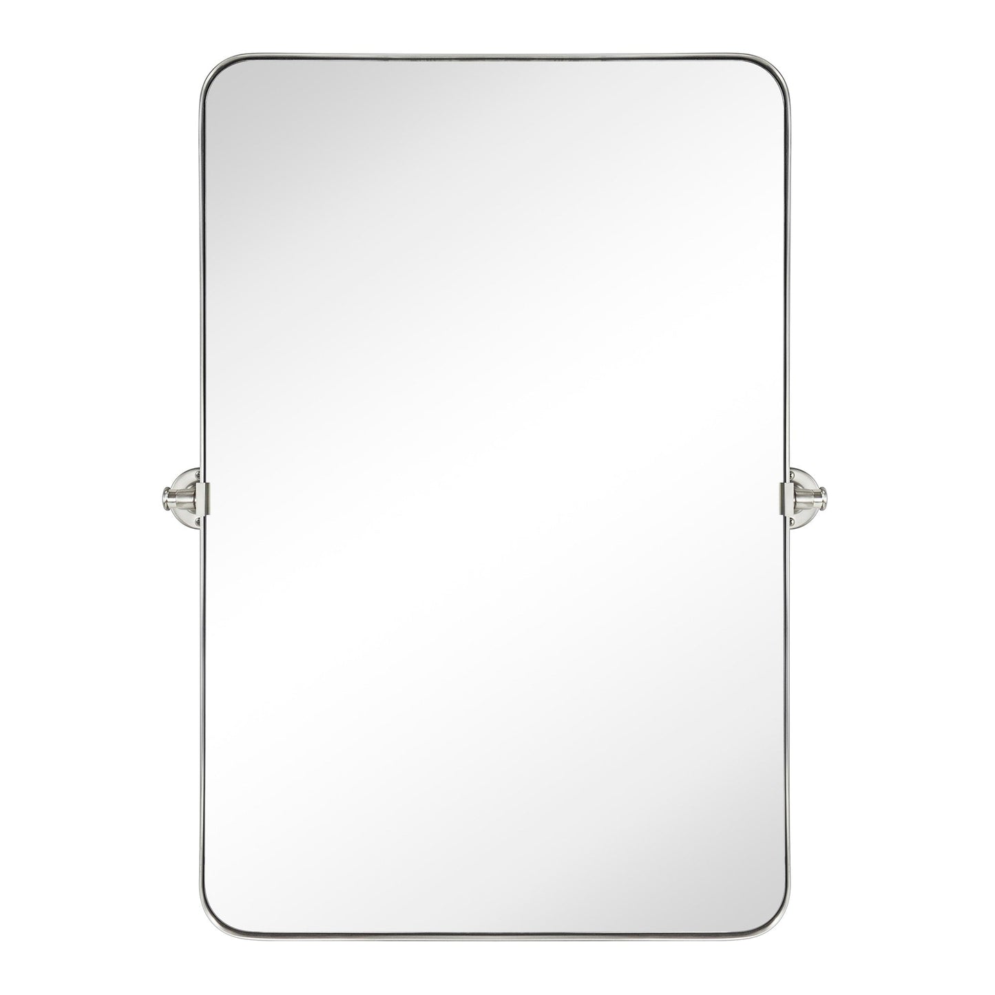 TEHOME Jonathan Miroir mural rectangulaire pivotant et inclinable en métal