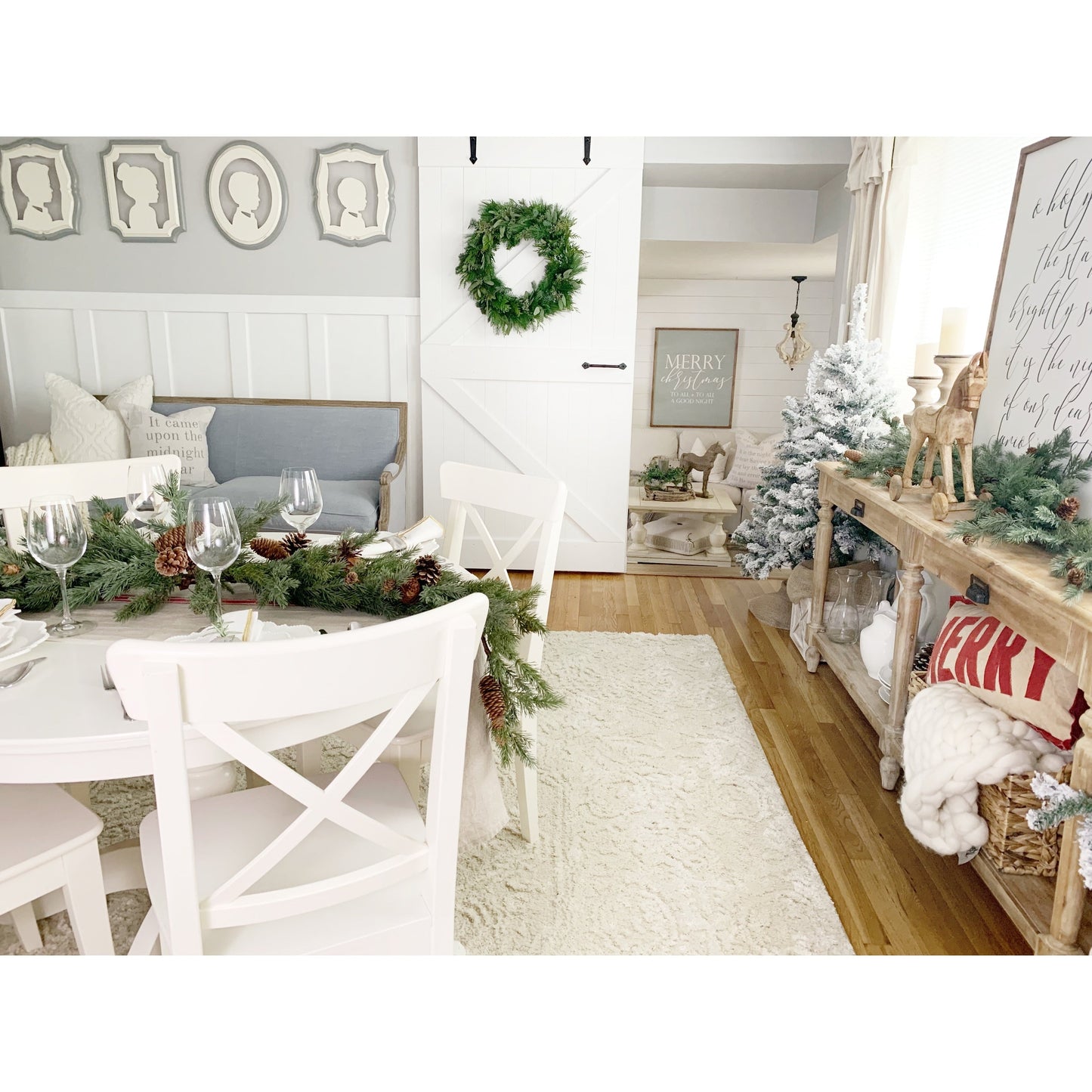 Assiette de dîner blanche à pois rouges Red Vanilla 11 (lot de 6)