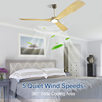 Ventilateur de plafond à télécommande avec éclairage, à encastrer