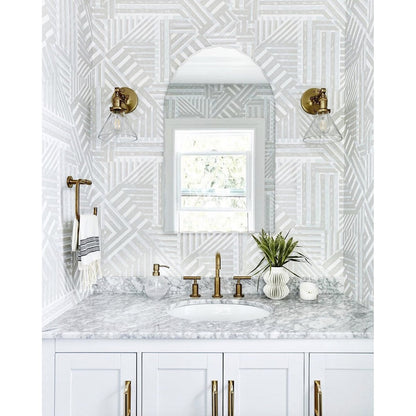 Rita Arch Miroir de salle de bain moderne sans cadre