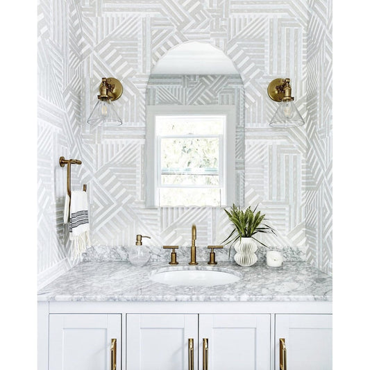 Rita Arch Miroir de salle de bain moderne sans cadre