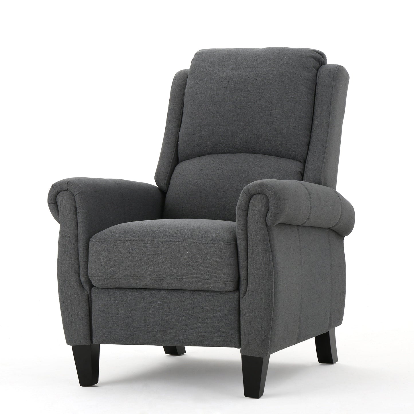 Fauteuil inclinable à dossier basculant en cuir PU Roomfitters Ultimate Comfort, fauteuil inclinable luxueux pour salon ou chambre à coucher