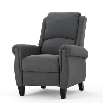 Fauteuil inclinable à dossier basculant en cuir PU Roomfitters Ultimate Comfort, fauteuil inclinable luxueux pour salon ou chambre à coucher