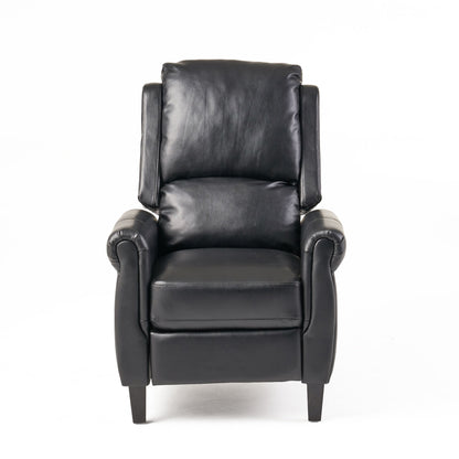 Fauteuil inclinable à dossier basculant en cuir PU Roomfitters Ultimate Comfort, fauteuil inclinable luxueux pour salon ou chambre à coucher