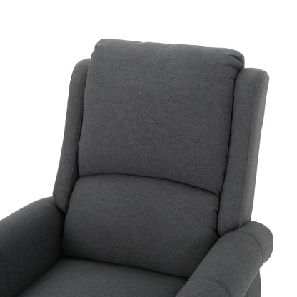 Fauteuil inclinable à dossier basculant en cuir PU Roomfitters Ultimate Comfort, fauteuil inclinable luxueux pour salon ou chambre à coucher
