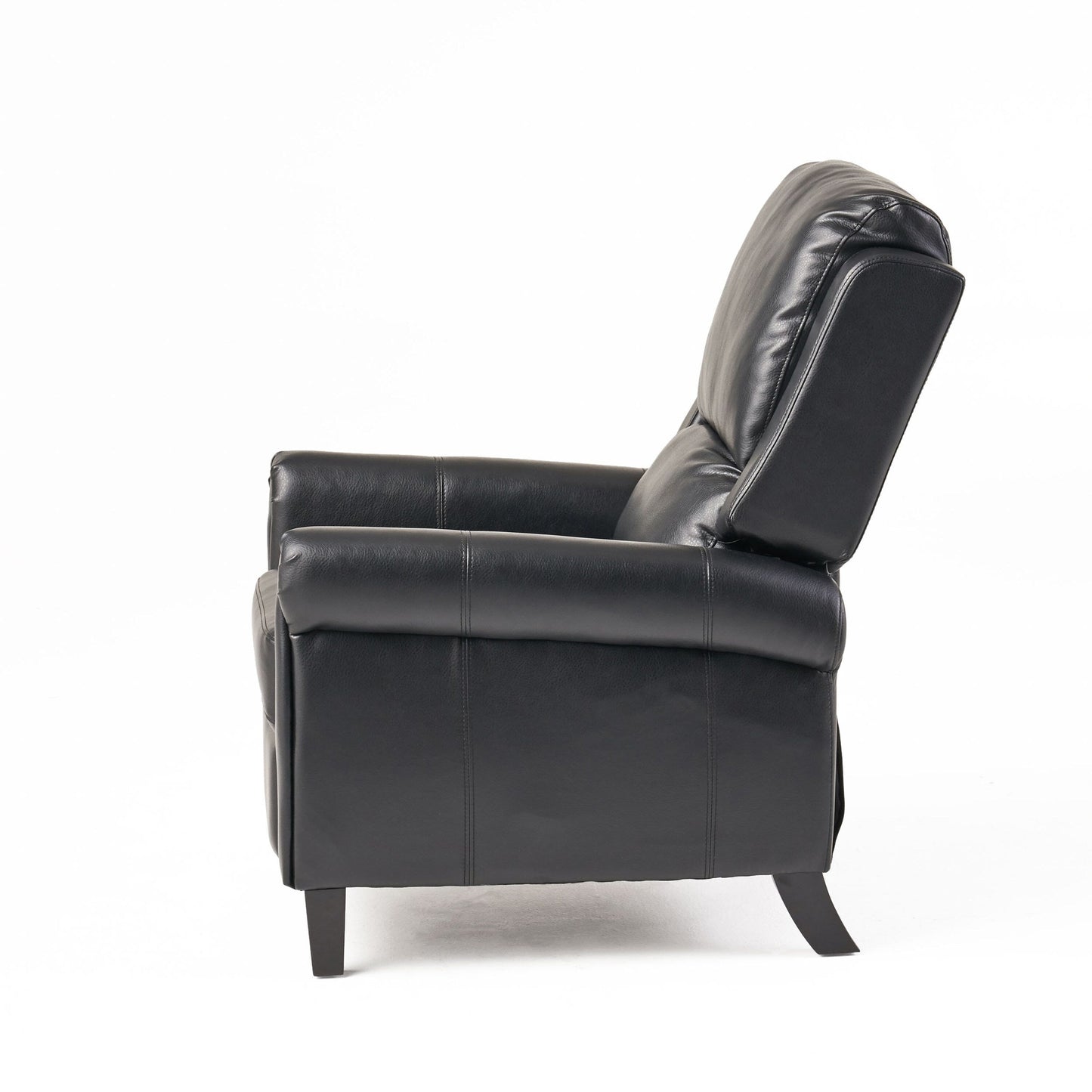 Fauteuil inclinable à dossier basculant en cuir PU Roomfitters Ultimate Comfort, fauteuil inclinable luxueux pour salon ou chambre à coucher