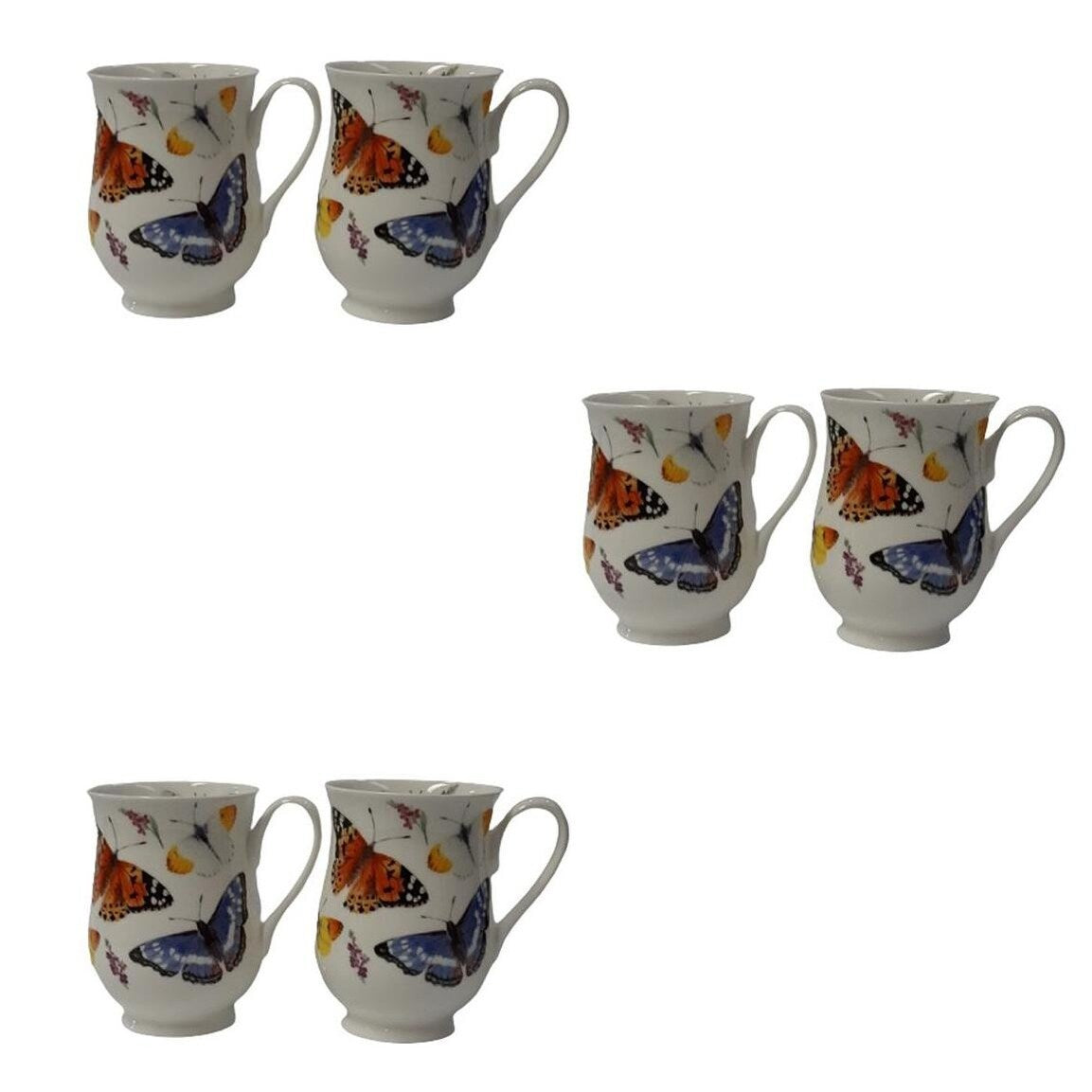 Mug Roy Kirkham Eleanor Butterfly Garden (lot de 6)