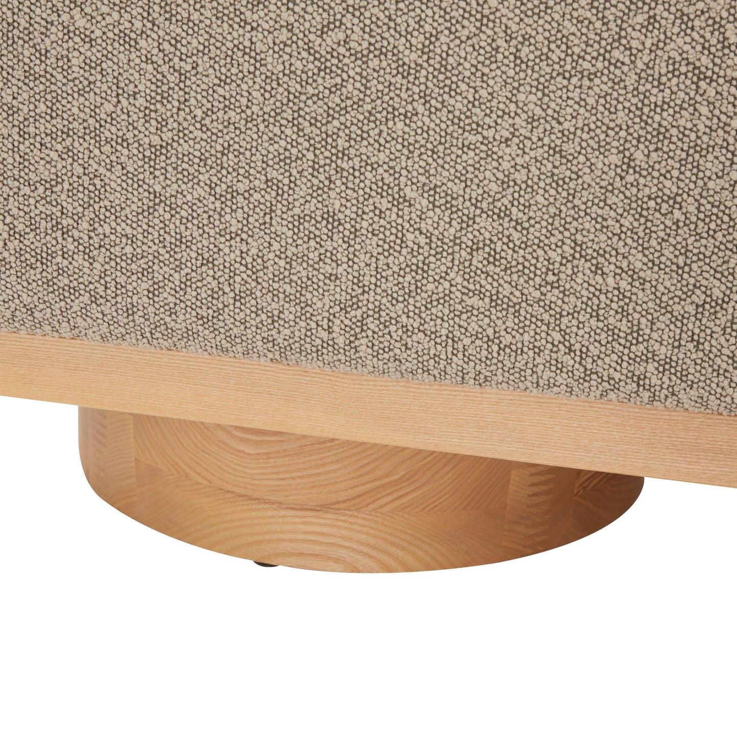 Banc de rangement SAFAVIEH Couture Sunneva Boucle - 155 cm L x 51 cm P x 48 cm H - 155Lx51Px48H