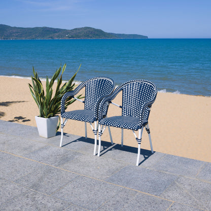 Fauteuil à accoudoirs SAFAVIEH Doreth (lot de 2) - 58,4 x 91,4 x 63,5 cm (LxlxH)