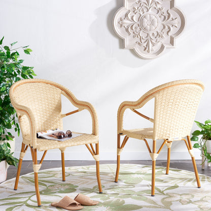 Fauteuil à accoudoirs SAFAVIEH Doreth (lot de 2) - 58,4 x 91,4 x 63,5 cm (LxlxH)