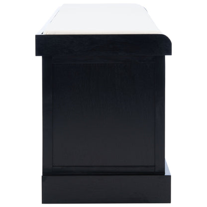 Banc de rangement avec 3 tiroirs et coussin SAFAVIEH Fiorello - 120 L x 38 l x 48 h - 120Lx38Lx48H