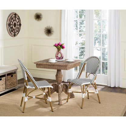 Chaise de salle à manger empilable Marolyn de SAFAVIEH (lot de 2) - 46L x 56P x 89H