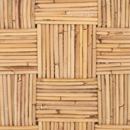 Table console en rotin SAFAVIEH Mindel - 51L x 14P x 32H (largeur x profondeur x hauteur)