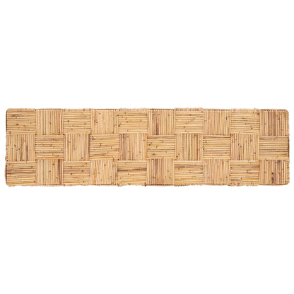 Table console en rotin SAFAVIEH Mindel - 51L x 14P x 32H (largeur x profondeur x hauteur)