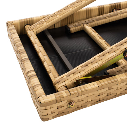 Ensemble de chaises longues de jardin Blaguna 3 pièces de SAFAVIEH - 83L x 20P x 24H (dimensions en pouces)