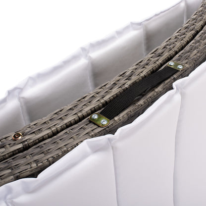 Ensemble de chaises longues de jardin Blaguna 3 pièces de SAFAVIEH - 83L x 20P x 24H (dimensions en pouces)