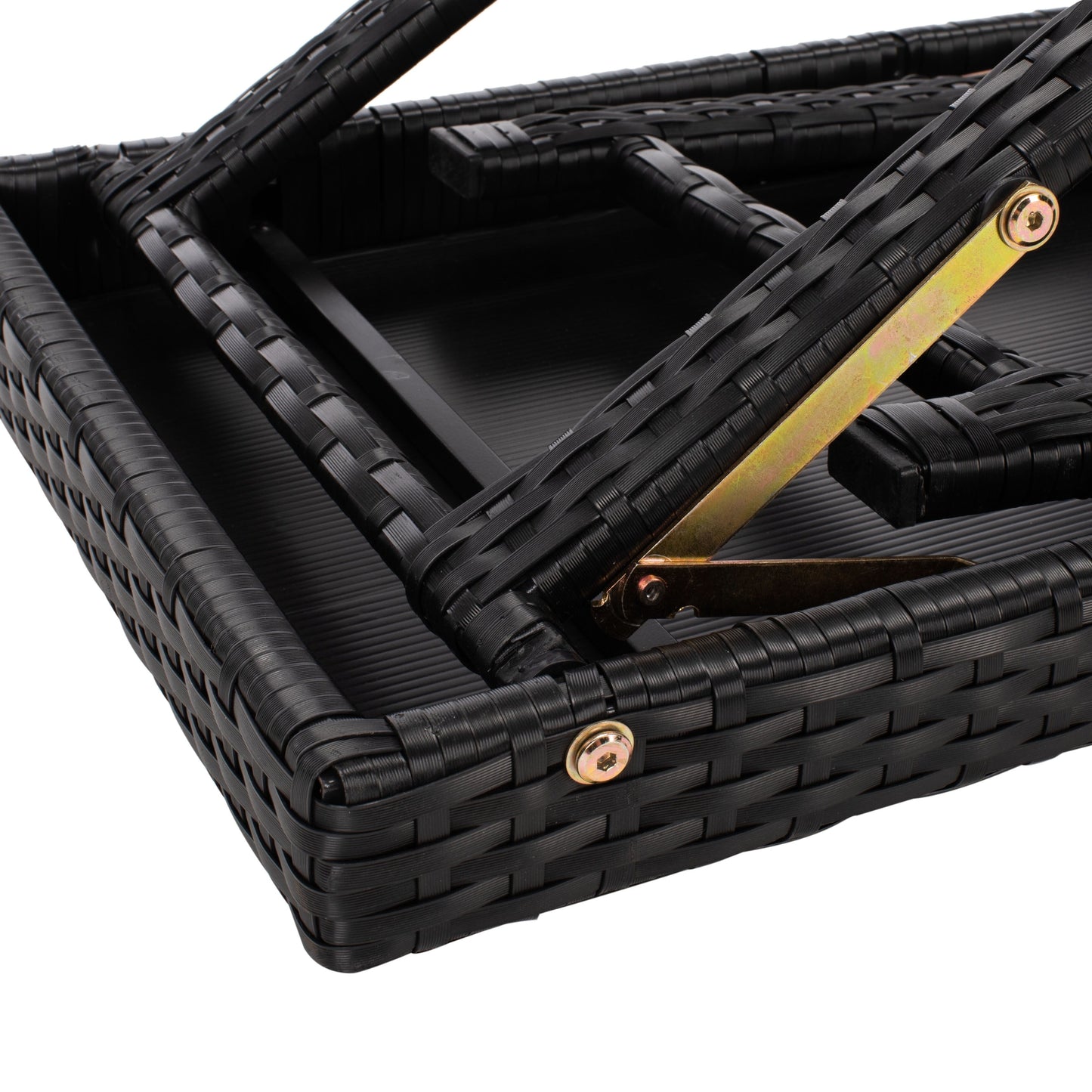 Ensemble de chaises longues de jardin Blaguna 3 pièces de SAFAVIEH - 83L x 20P x 24H (dimensions en pouces)