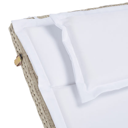 Ensemble de chaises longues de jardin Blaguna 3 pièces de SAFAVIEH - 83L x 20P x 24H (dimensions en pouces)