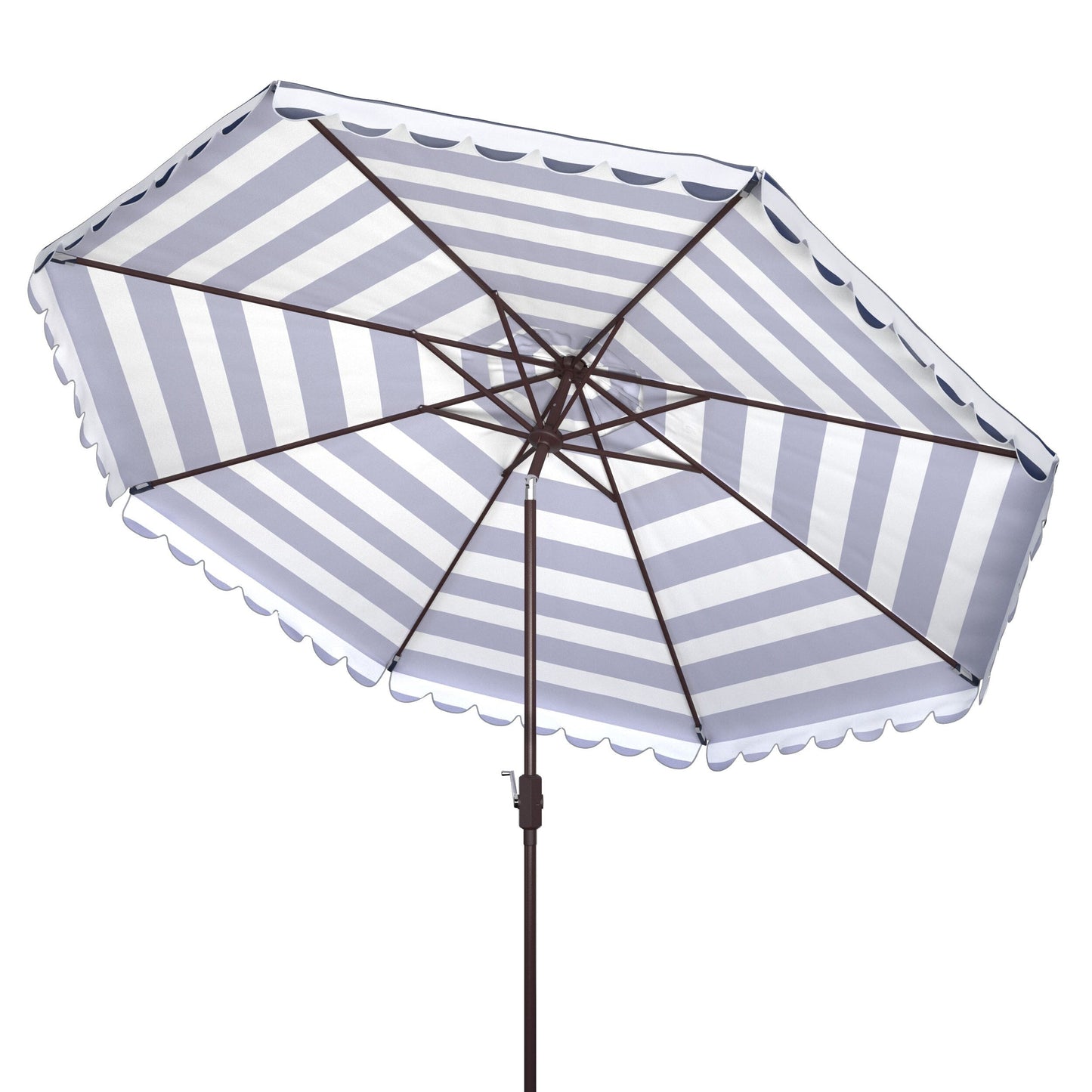 Parasol rond de jardin Jaylee de 3,35 m (11 pieds) de SAFAVIEH